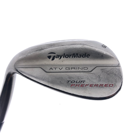 Used TaylorMade Tour Preferred Lob Wedge / 60.0 Degrees / Wedge Flex / Left-Han