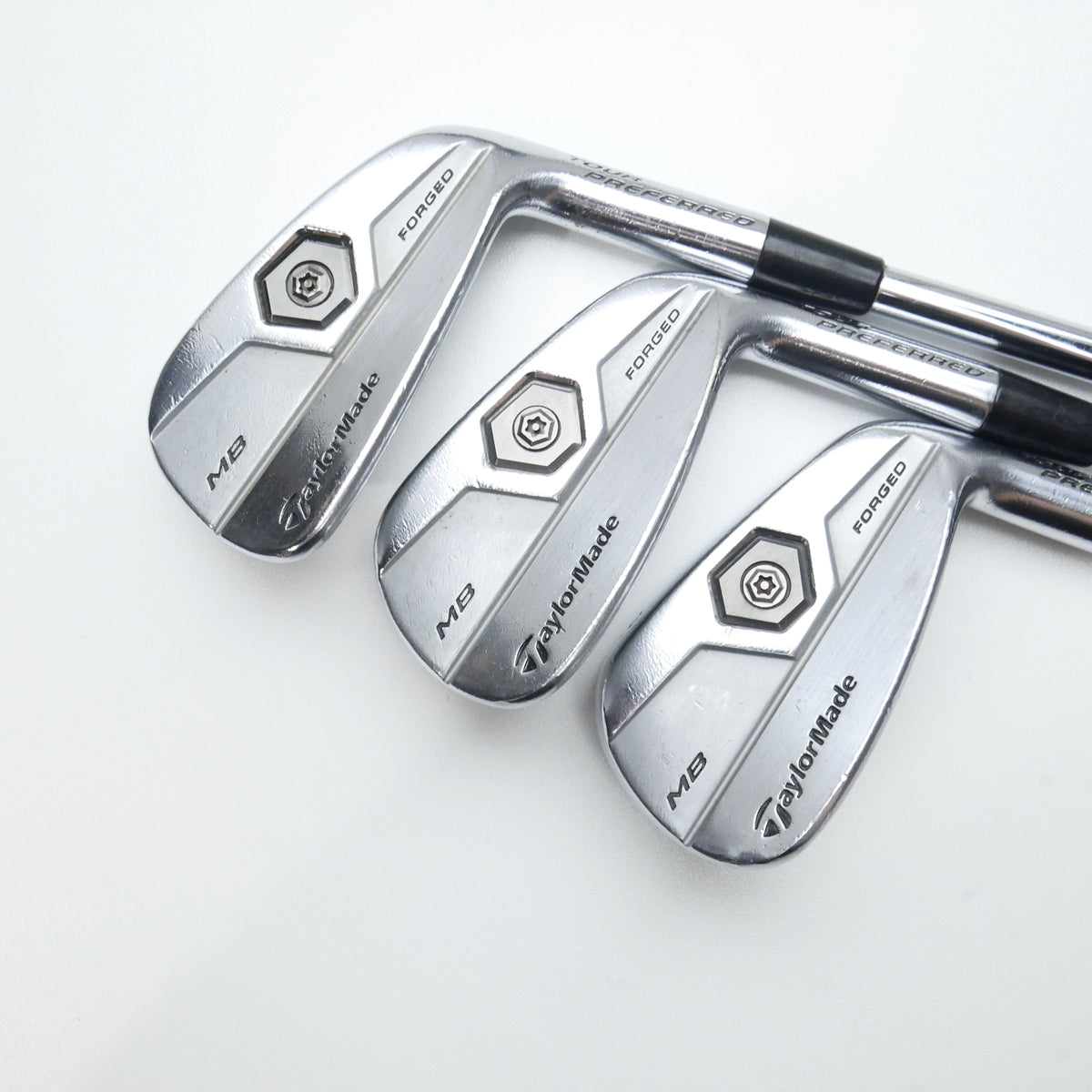 Used TaylorMade Tour Preferred MB 2011 Iron Set / 4 - 9 IRON / Stiff Flex
