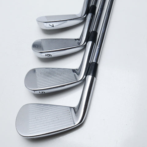Used TaylorMade Tour Preferred MB 2011 Iron Set / 4 - PW / Stiff Flex