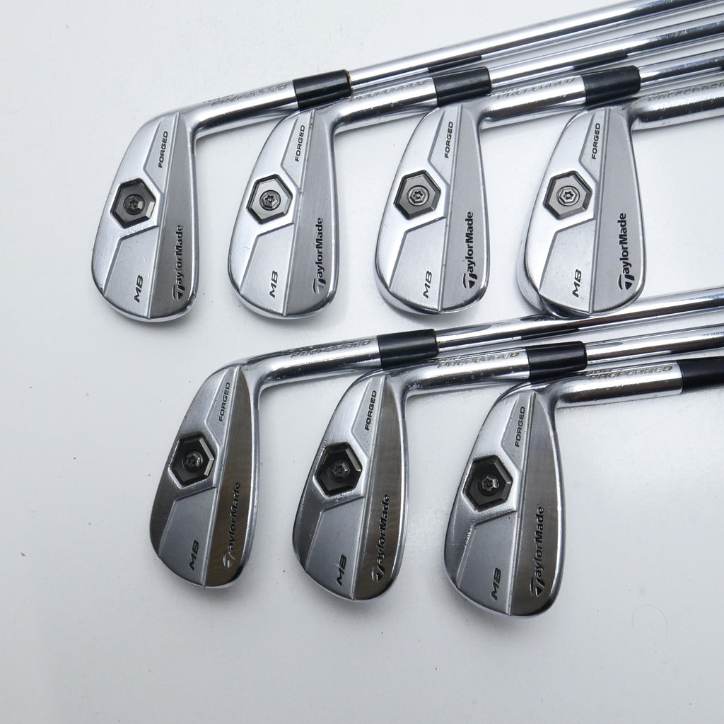 Used TaylorMade Tour Preferred MB 2011 Iron Set / 4 - PW / Stiff Flex