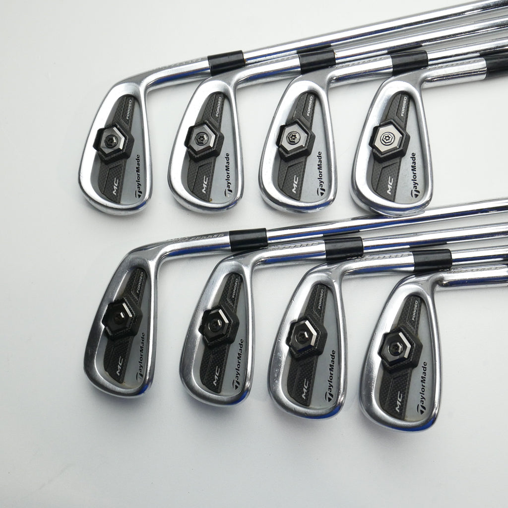 Used TaylorMade Tour Preferred MC 2011 Iron Set / 3 - PW / Stiff Flex