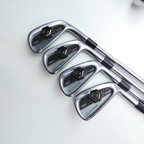 Used TaylorMade Tour Preferred MC 2011 Iron Set / 4 - PW / Regular Flex