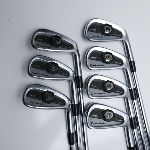 Used TaylorMade Tour Preferred MC 2011 Iron Set / 4 - PW / Stiff Flex