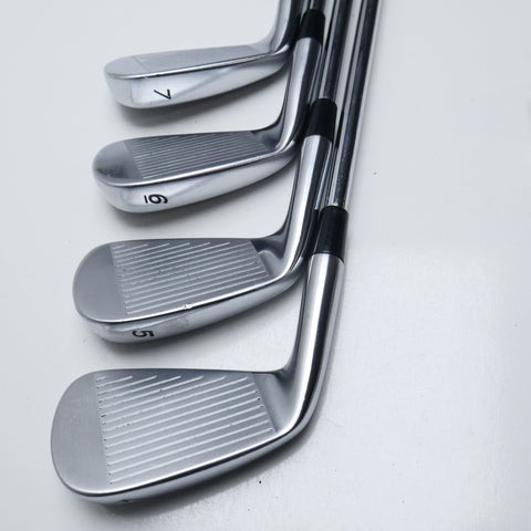Used TaylorMade Tour Preferred MC 2011 Iron Set / 4 - PW / Stiff Flex