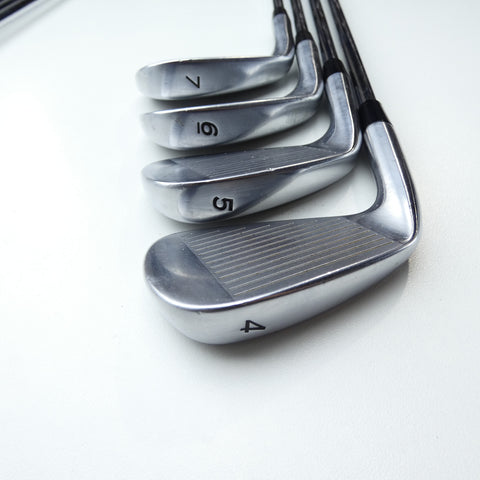 Used TaylorMade Tour Preferred MC 2011 Iron Set / 4 - PW / Stiff Flex