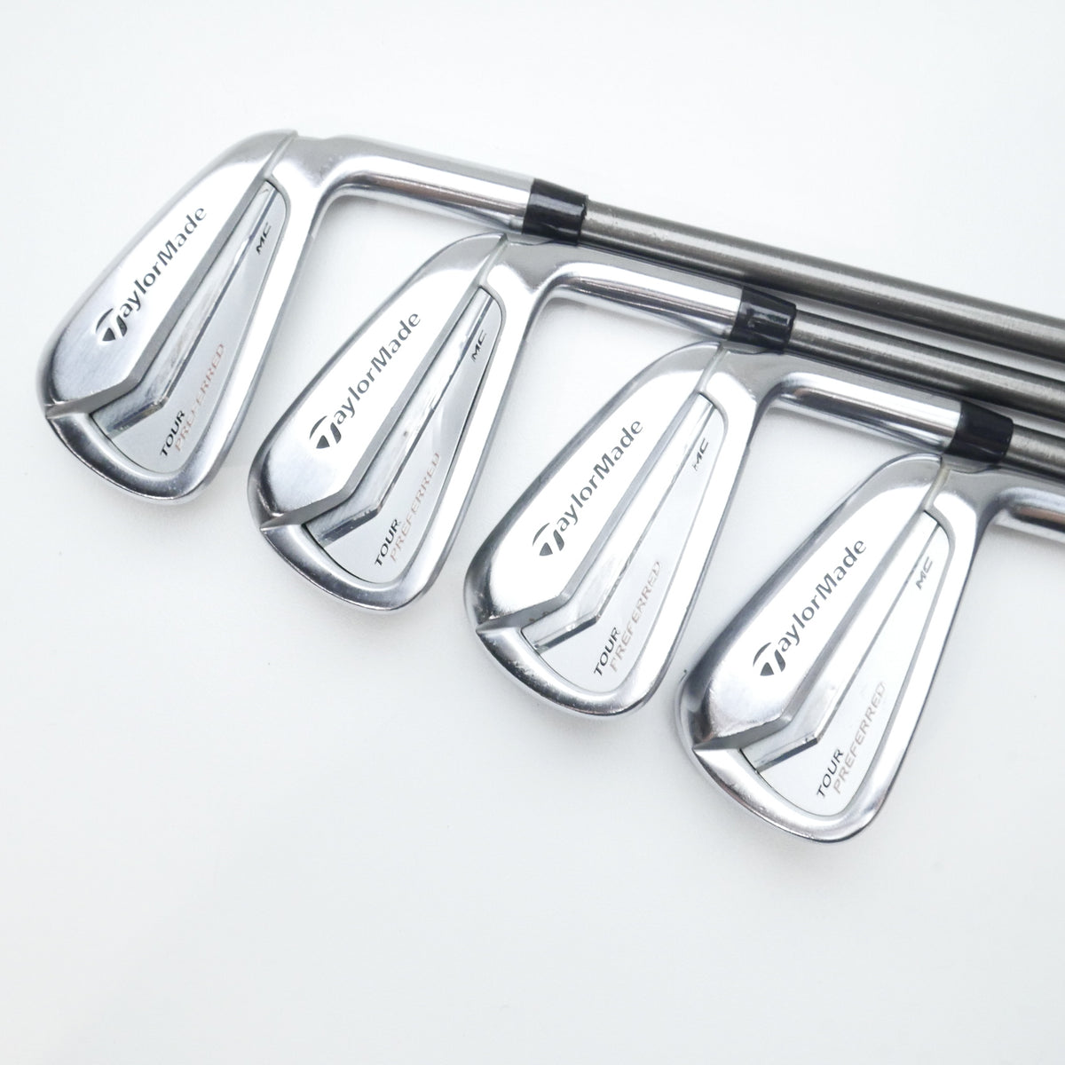 Used TaylorMade Tour Preferred MC & MB 2014 Combo Iron Set / 4 - PW / X-Stiff F