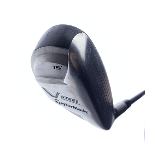 Used TaylorMade V Steel 3 Fairway Wood / 15.0 Degrees / Regular Flex