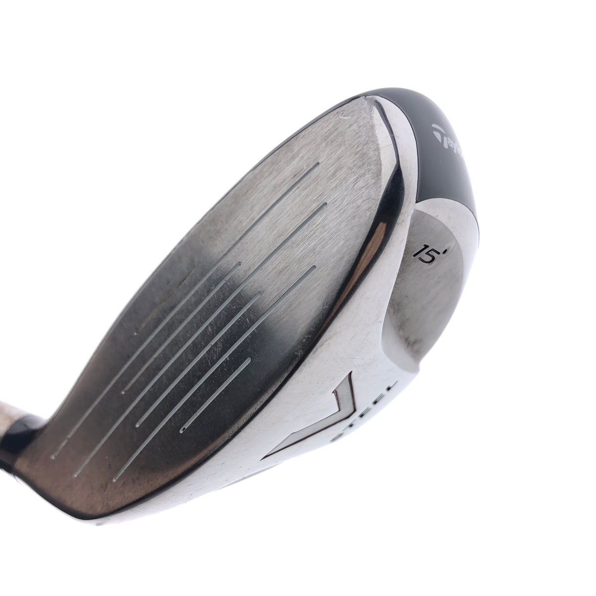 Used TaylorMade V Steel 3 Fairway Wood / 15.0 Degrees / Regular Flex / Left-Han