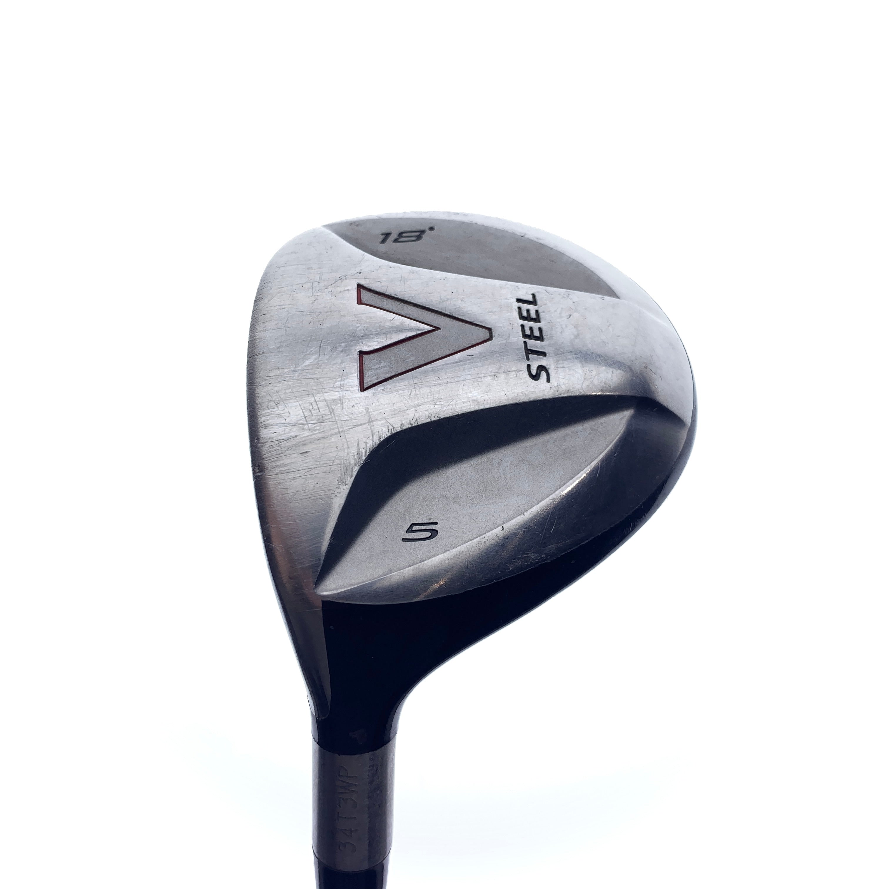 Used TaylorMade V Steel 5 Fairway Wood / 18 Deg / Regular Flex / Left-Handed