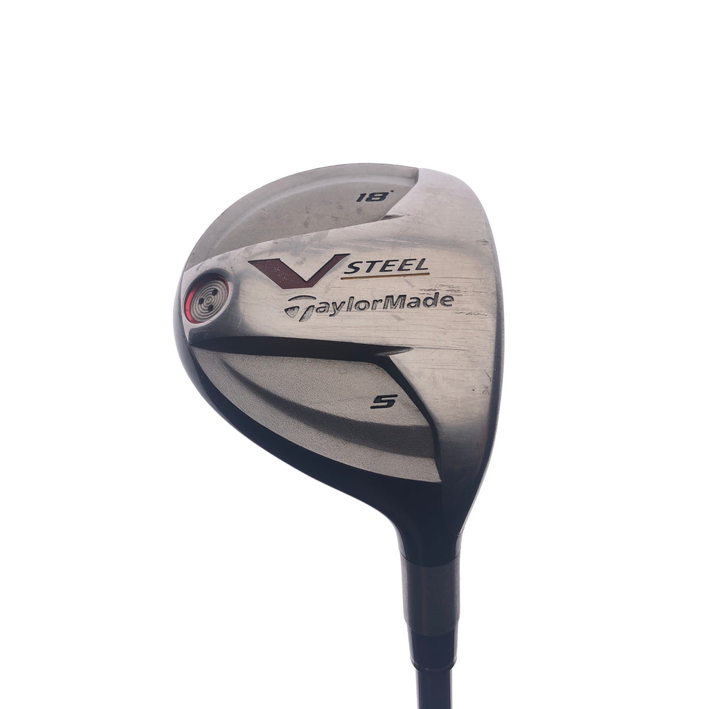 Used TaylorMade V Steel 5 Fairway Wood / 18 Degrees / Regular Flex
