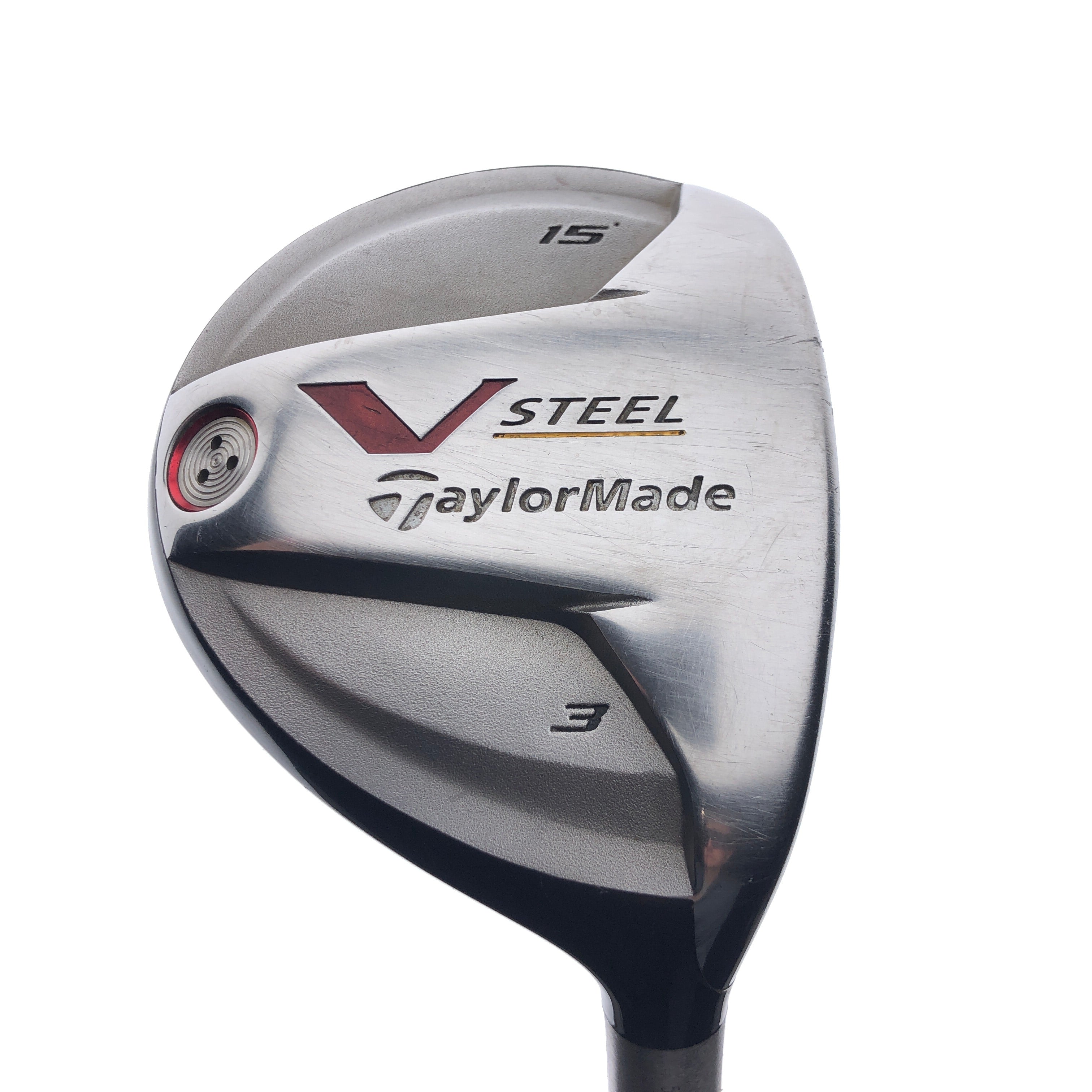 Used TaylorMade V-Steel II 3 Fairway Wood / 15.0 Degrees / Regular Flex