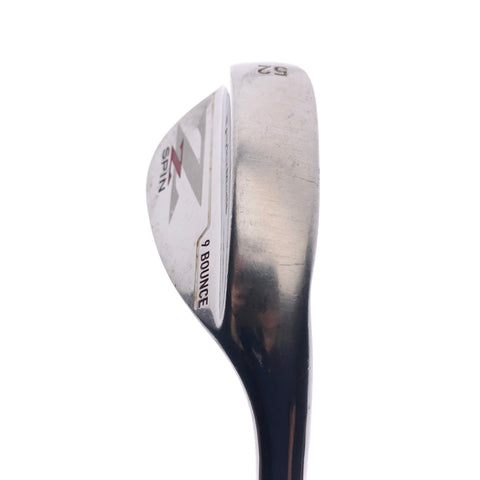 Used TaylorMade Z Spin Gap Wedge / 52.0 Degrees / Wedge Flex