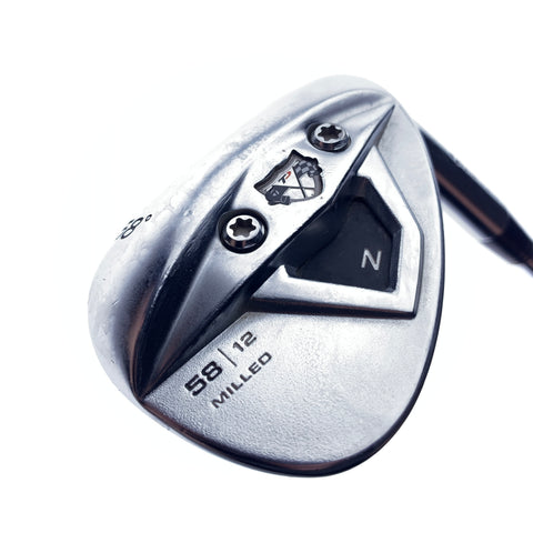 Used TaylorMade ZTP XFT Milled 2010 Lob Wedge / 58.0 Degrees / Wedge Flex