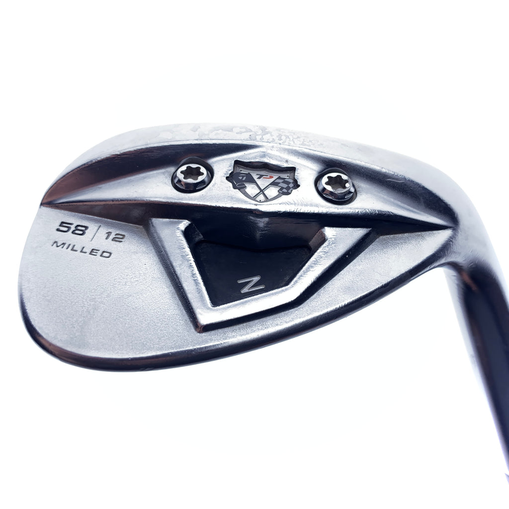 Used TaylorMade ZTP XFT Milled 2010 Lob Wedge / 58.0 Degrees / Wedge Flex