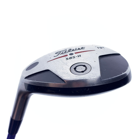 Used Titleist 585 H 3 Hybrid / 19.0 Degrees / Regular Flex / Left-Handed