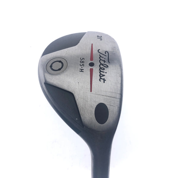 Used Titleist 585 H 3 Hybrid / 21 Degrees / Regular Flex