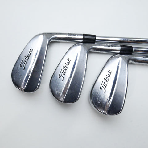 Used Titleist 620 CB & 620 MB Combo Iron Set / 4 - 9 IRON / Stiff Flex