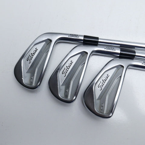 Used Titleist 620 CB & 620 MB Combo Iron Set / 4 - 9 IRON / Stiff Flex