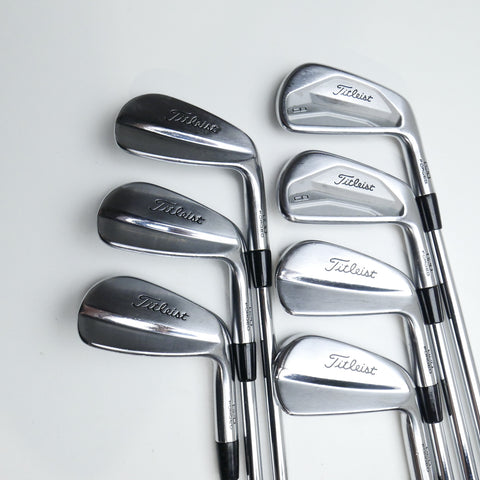 Used Titleist 620 CB & 620 MB Combo Iron Set / 4 - PW / X-Stiff Flex