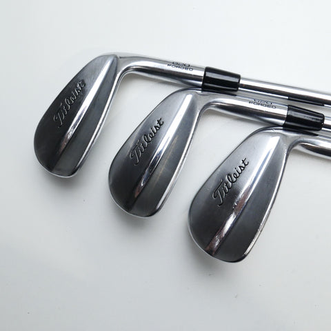 Used Titleist 620 CB & 620 MB Combo Iron Set / 4 - PW / X-Stiff Flex