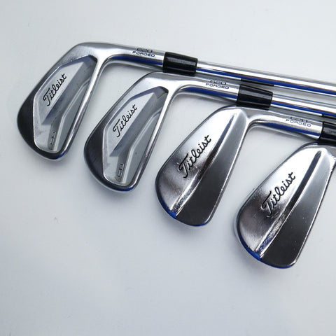 Used Titleist 620 CB & 620 MB Combo Iron Set / 4 - PW / X-Stiff Flex