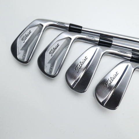 Used Titleist 620 CB & 620 MB Combo Iron Set / 4 - PW / X-Stiff Flex