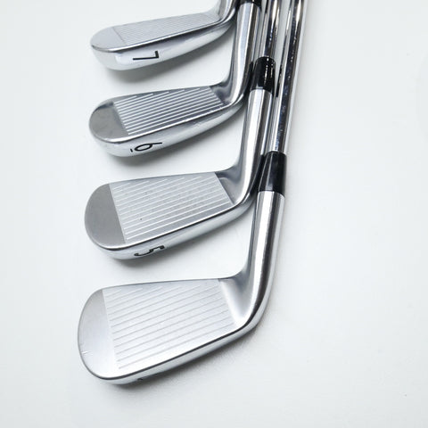 Used Titleist 620 CB & 620 MB Combo Iron Set / 4 - PW / X-Stiff Flex