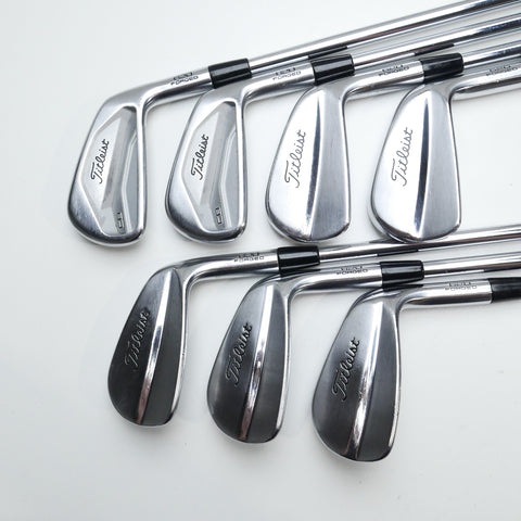 Used Titleist 620 CB & 620 MB Combo Iron Set / 4 - PW / X-Stiff Flex