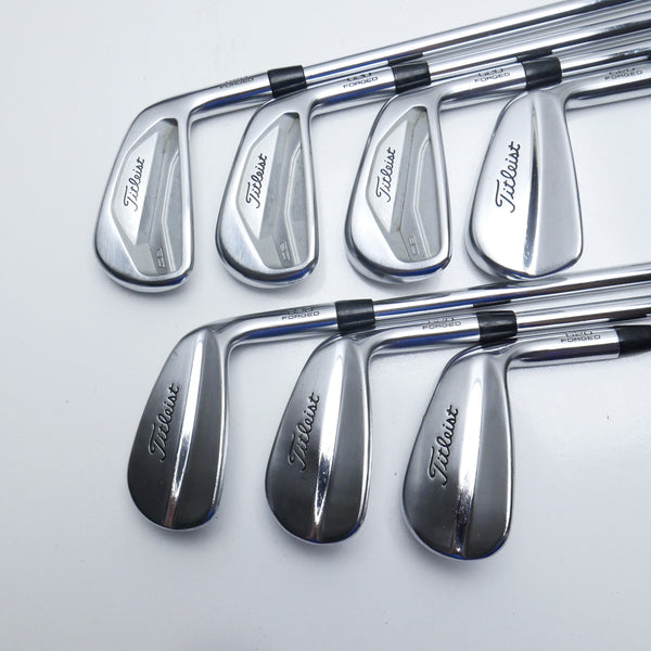 Used Titleist 620 CB & 620 MB Combo Iron Set / 4 - PW / X-Stiff Flex