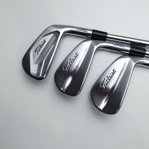 Used Titleist 620 CB & 620 MB Combo Iron Set / 5 - PW / X-Stiff Flex