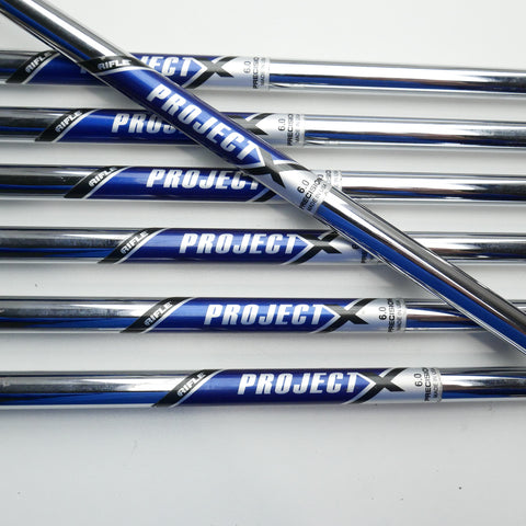 Used Titleist 620 CB Iron Set / 4 - PW / Stiff Flex