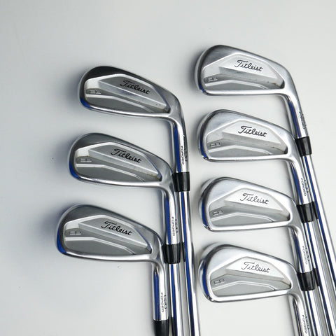 Used Titleist 620 CB Iron Set / 4 - PW / Stiff Flex