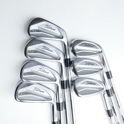 Used Titleist 620 CB Iron Set / 4 - PW / Stiff Flex