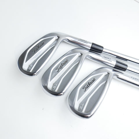 Used Titleist 620 CB Iron Set / 4 - PW / Stiff Flex