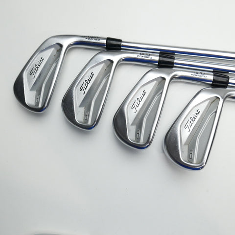 Used Titleist 620 CB Iron Set / 4 - PW / Stiff Flex
