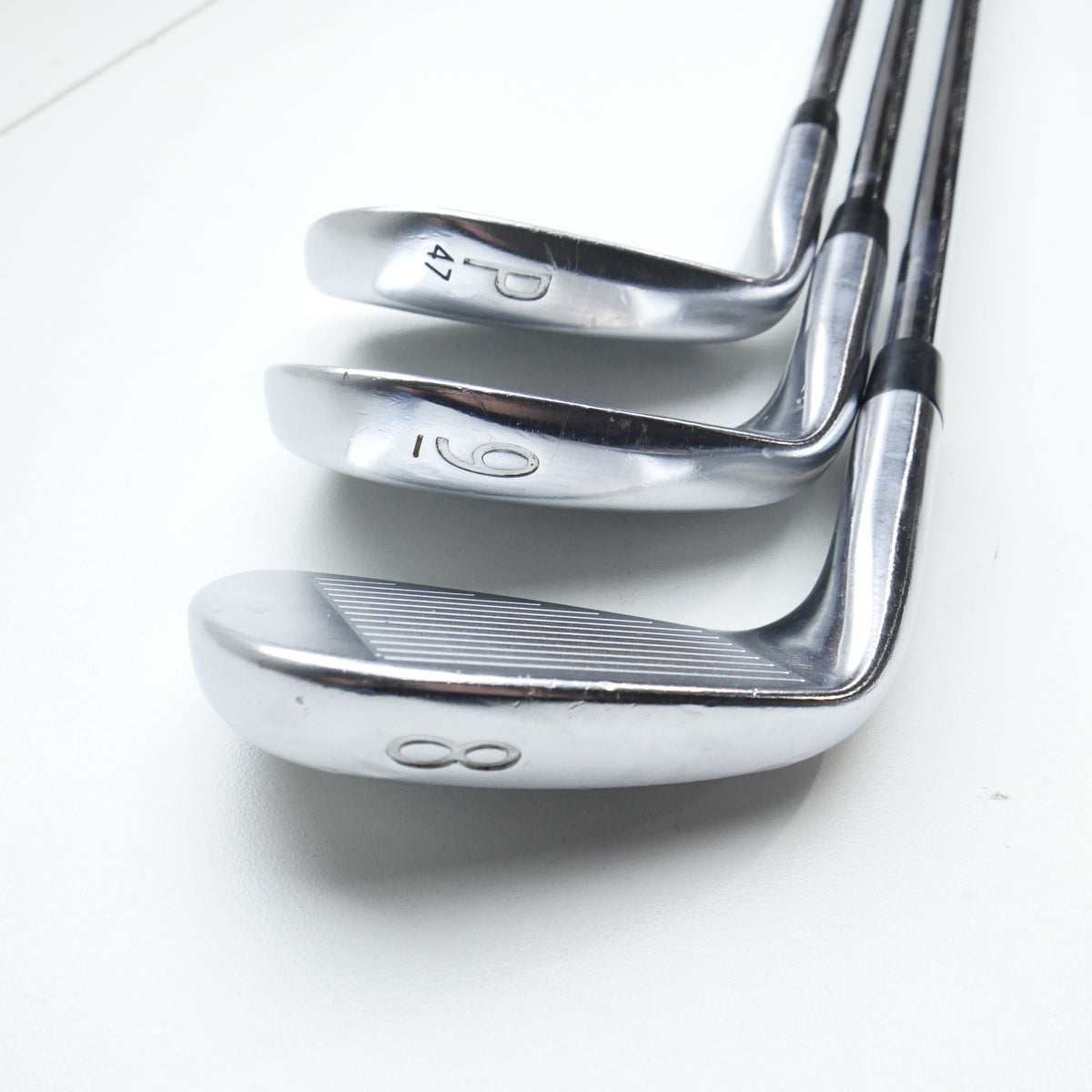 Used Titleist 620 CB Iron Set / 4 - PW / Stiff Flex