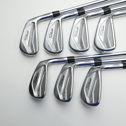 Used Titleist 620 CB Iron Set / 4 - PW / Stiff Flex