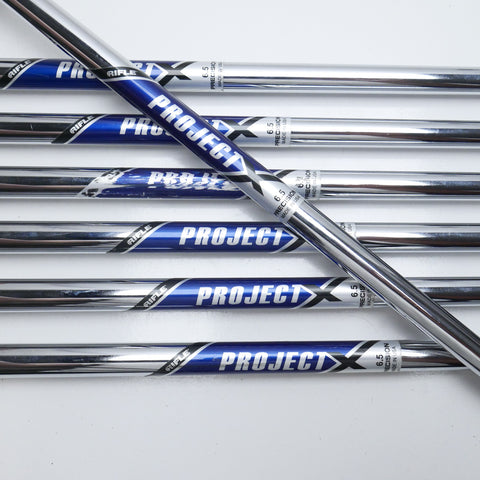 Used Titleist 620 CB Iron Set / 4 - PW / X-Stiff Flex / Left-Handed