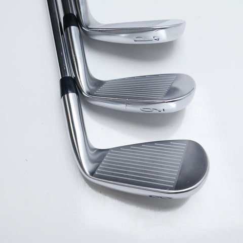Used Titleist 620 CB Iron Set / 4 - PW / X-Stiff Flex / Left-Handed