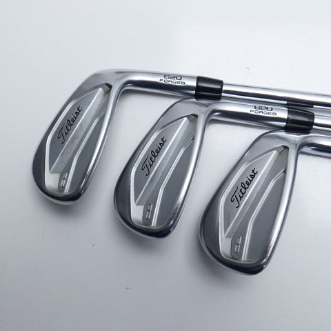 Used Titleist 620 CB Iron Set / 5 - PW / Stiff Flex