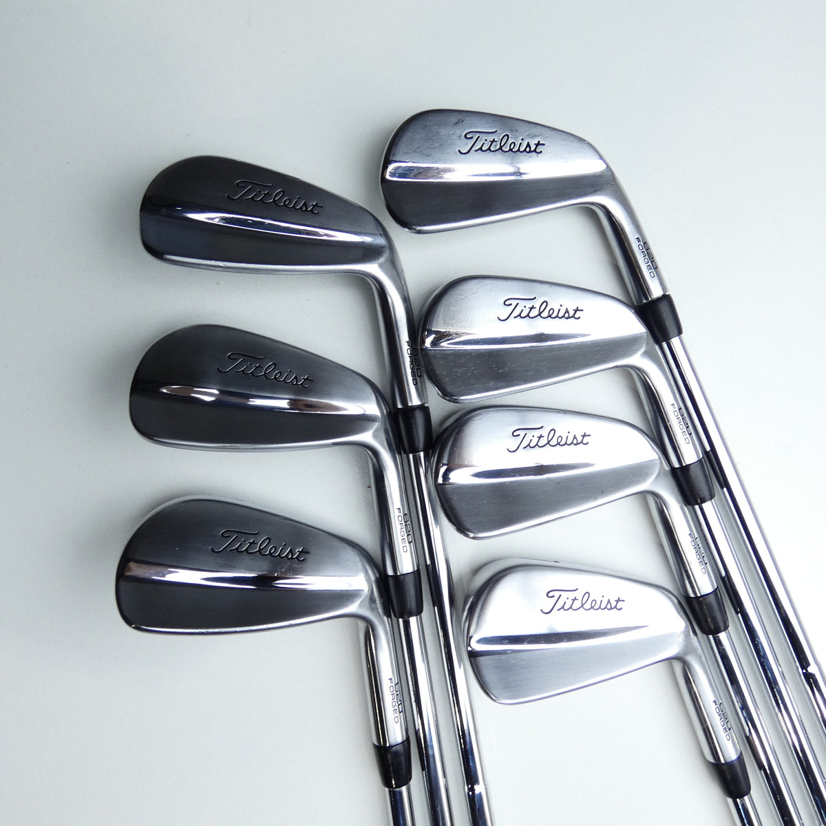 Used Titleist 620 MB Iron Set / 4 - PW / Stiff Flex