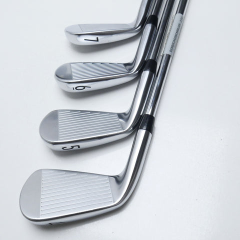 Used Titleist 620 MB Iron Set / 4 - PW / Stiff Flex