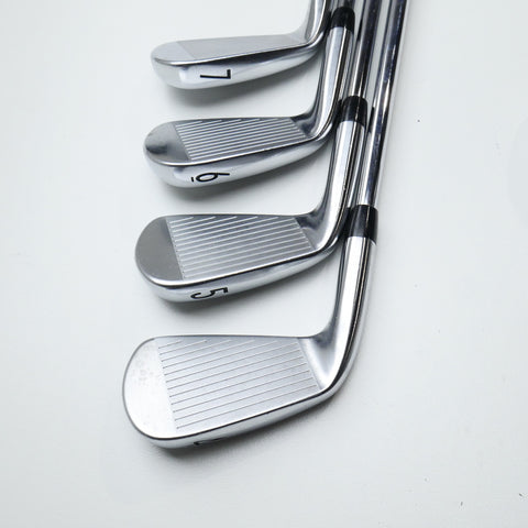 Used Titleist 620 MB Iron Set / 4 - PW / Stiff Flex