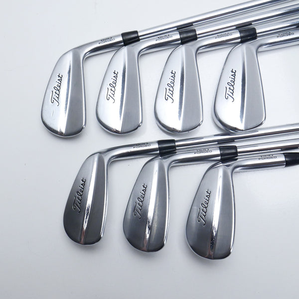 Used Titleist 620 MB Iron Set / 4 - PW / Stiff Flex