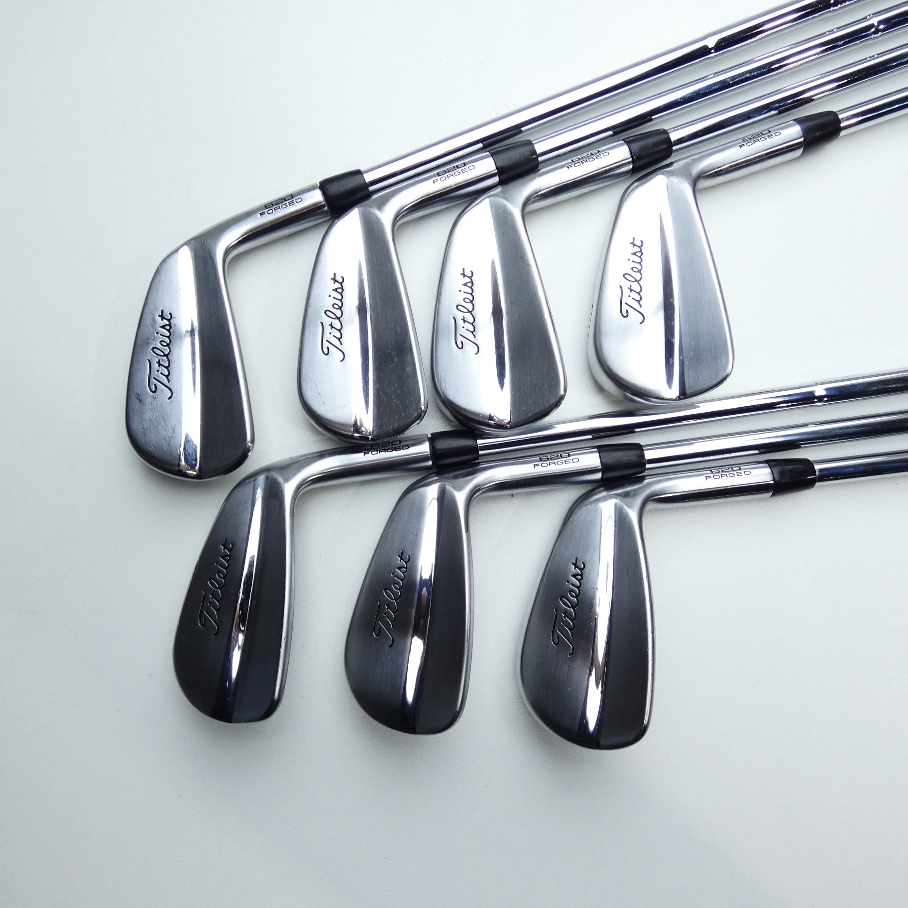 Used Titleist 620 MB Iron Set / 4 - PW / Stiff Flex