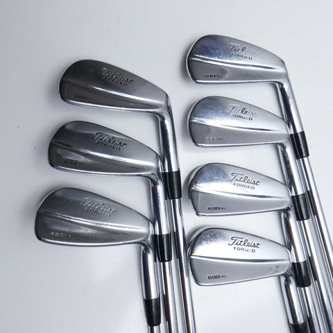 Used Titleist 690 MB Forged Iron Set / 4 - PW / Stiff Flex