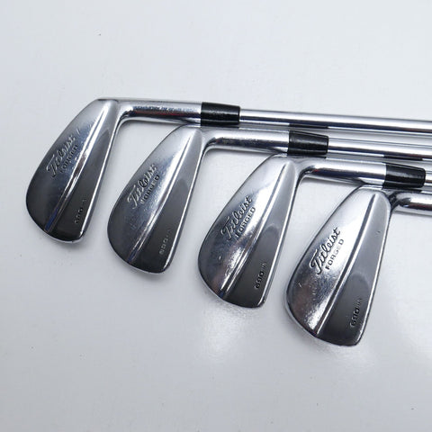 Used Titleist 690 MB Forged Iron Set / 4 - PW / Stiff Flex