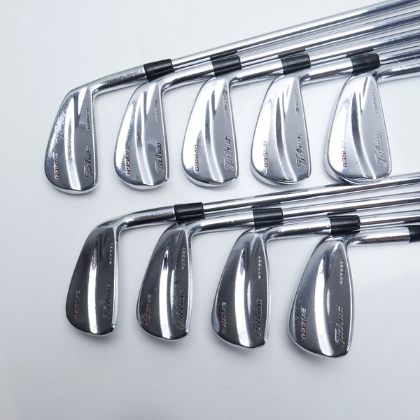 Used Titleist 695 MB Forged Iron Set / 2 - PW / Stiff Flex
