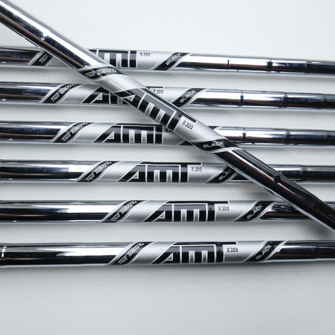 Used Titleist 718 CB & 718 MB Iron Set / 4 - PW / Regular Flex