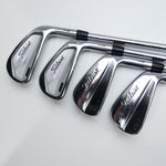 Used Titleist 718 CB & 718 MB Iron Set / 4 - PW / Regular Flex